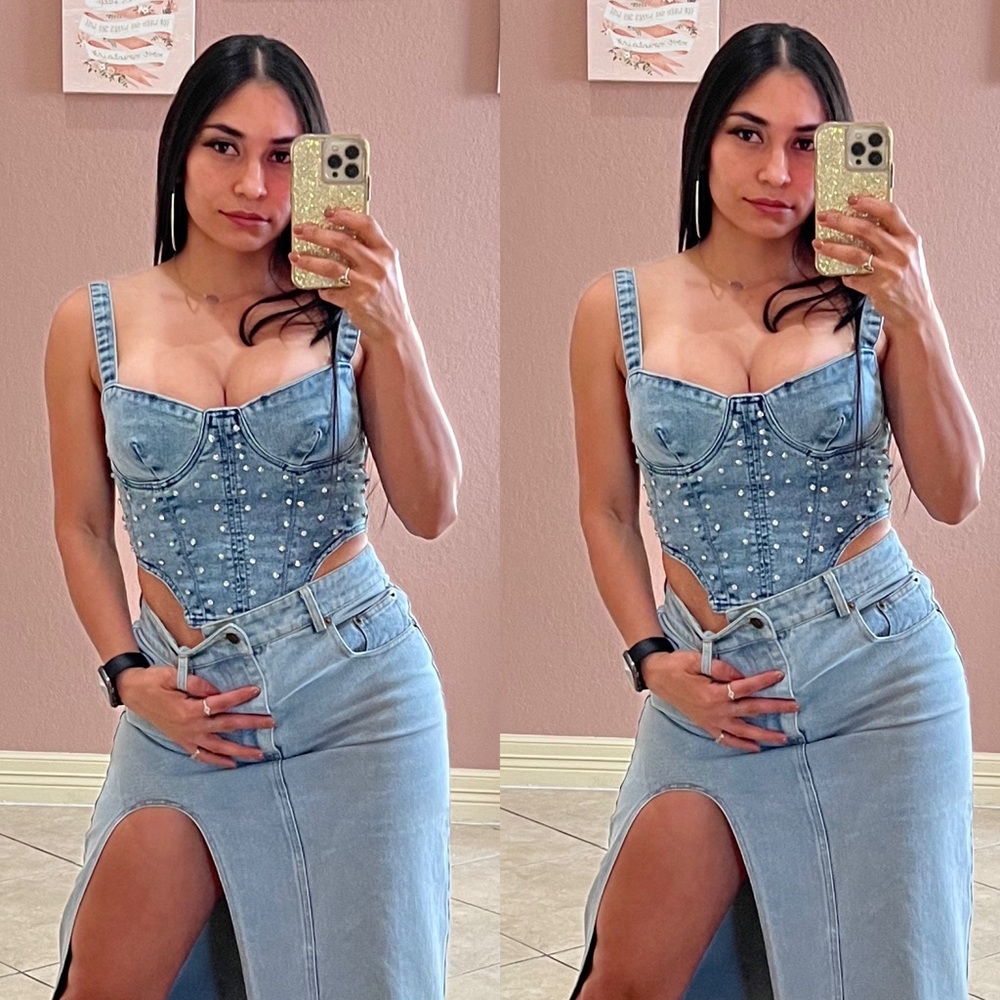 Genesis Denim Corset